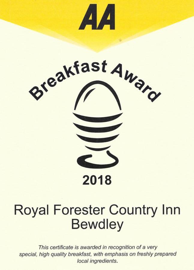 Royal Forester Country Inn Bewdley Zewnętrze zdjęcie